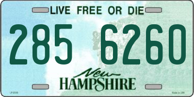 NH license plate 2856260