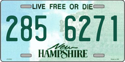 NH license plate 2856271