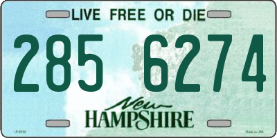 NH license plate 2856274