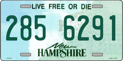 NH license plate 2856291
