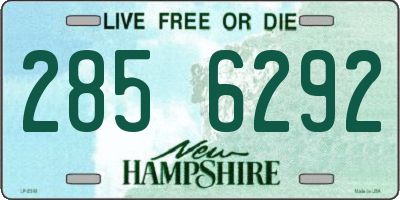 NH license plate 2856292