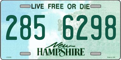 NH license plate 2856298