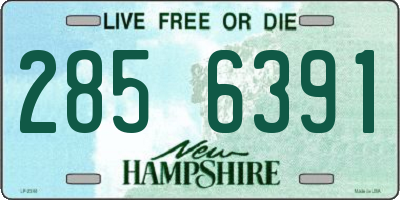 NH license plate 2856391