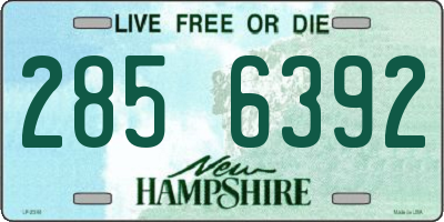 NH license plate 2856392