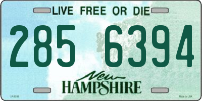 NH license plate 2856394