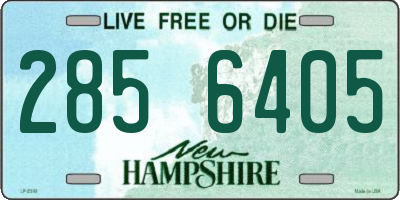 NH license plate 2856405