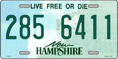 NH license plate 2856411