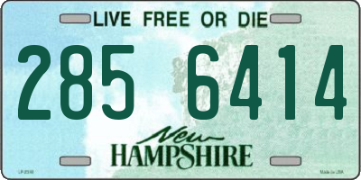 NH license plate 2856414
