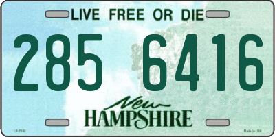 NH license plate 2856416