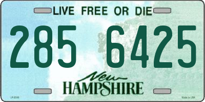 NH license plate 2856425