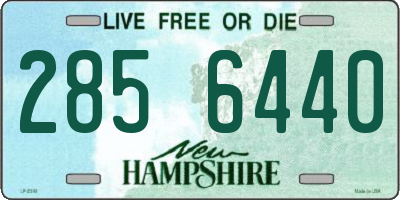 NH license plate 2856440
