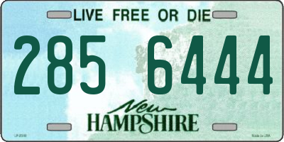 NH license plate 2856444
