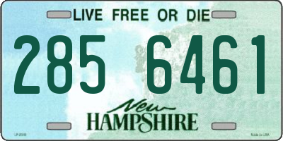 NH license plate 2856461