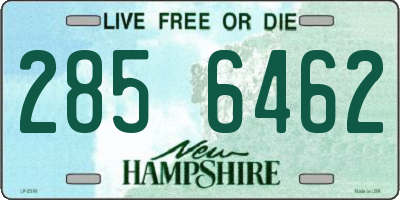 NH license plate 2856462