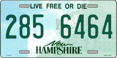 NH license plate 2856464