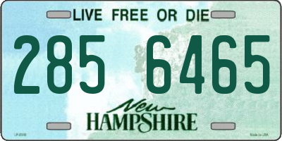 NH license plate 2856465