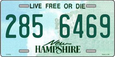 NH license plate 2856469