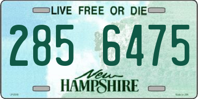 NH license plate 2856475