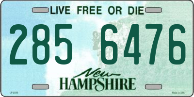 NH license plate 2856476