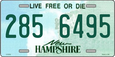 NH license plate 2856495
