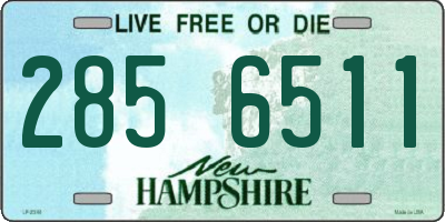 NH license plate 2856511