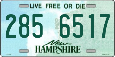 NH license plate 2856517