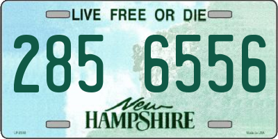 NH license plate 2856556