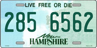 NH license plate 2856562