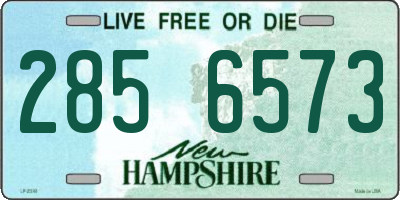 NH license plate 2856573