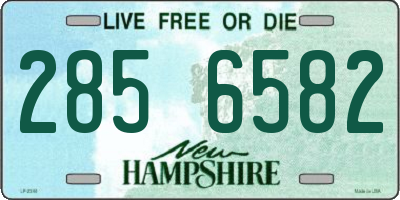 NH license plate 2856582