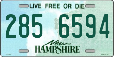 NH license plate 2856594