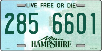 NH license plate 2856601