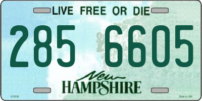 NH license plate 2856605