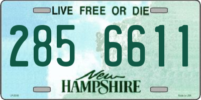 NH license plate 2856611
