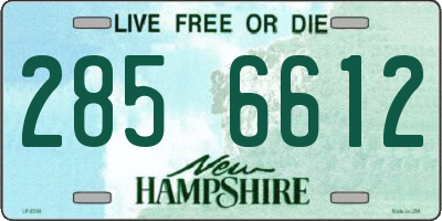 NH license plate 2856612