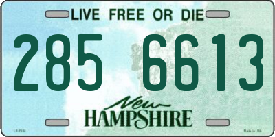 NH license plate 2856613