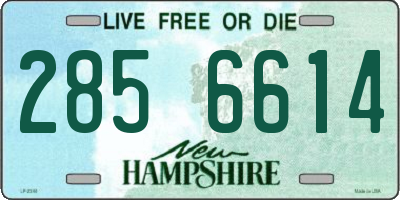 NH license plate 2856614