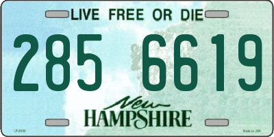 NH license plate 2856619