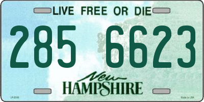 NH license plate 2856623