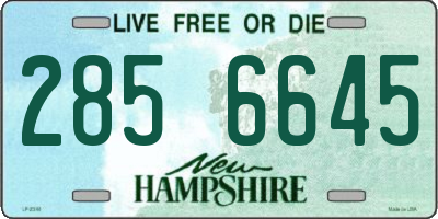 NH license plate 2856645