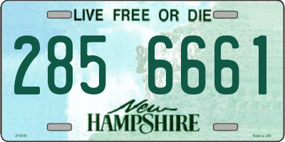 NH license plate 2856661