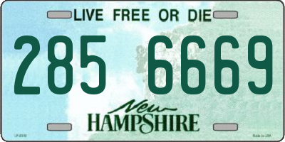 NH license plate 2856669