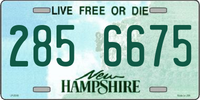 NH license plate 2856675