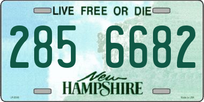NH license plate 2856682
