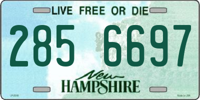NH license plate 2856697