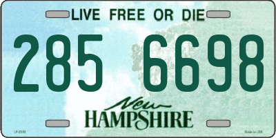 NH license plate 2856698