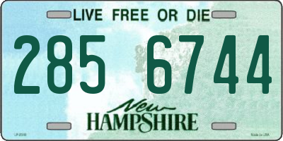 NH license plate 2856744