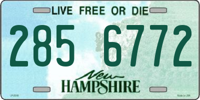 NH license plate 2856772