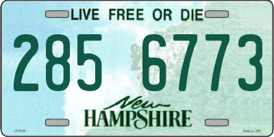 NH license plate 2856773