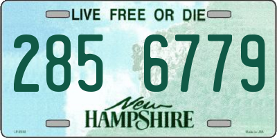 NH license plate 2856779